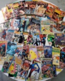 Approx. 100 Comic Books & 1990's KO Boxing Magazines