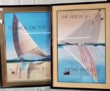 2 America's Cup 1987 & 1991 Melbourne Brindle Posters