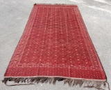 Baluchi Tribal Hand Woven 100% Wool On Wool Carpet From Balochistan Region