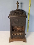Ripplingille's Albion Lamp Co Cast Iron and Tin Heater