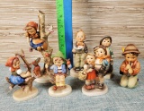 7 Vintage Hummel Figurines