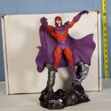 1995 Limited Ed. Marvel Leberecht Magneto 2 Pc Statue with Shipping Box