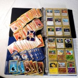 2 Notebooks of 600+ Pokemon Cards and File Box Full of 80 10 Card Energy Packs