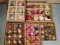 Approx. 50 Vintage Hand Blown Glass Christmas Ornaments incl. Mercury Glass