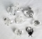 7 Petite Swarovski Crystal Animal Sculptures