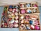 Approx. 40 Vintage Hand Blown Glass Christmas Ornaments