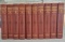 Charles Sylvester, Journeys Through Bookland 10 Volume Set 1922 Embossed Red & Gold Boards and Spine