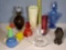 8 Art Glass Figures and Vases with Murano, Fenton, Steuben, Sweden and More