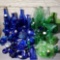 Giant Collection of Vintage and Collectible Cobalt and Green Glass and Some Depression Glass