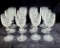 12 Waterford Crystal Powerscourt Claret Wine Glasses
