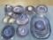 80+ Pcs Mixed Maker and Condition Blue Willow China with Serving Dishes