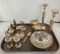 Lot Of Vintage Weighted Sterling Silver Tablewares