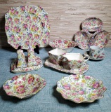 Approx. 11 Pcs. Vintage Chintz China