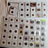 56 Error, Die Variety and Mis-Strike Cents, Nickels, Dime, Quarters and Half Dollar Coins