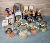 Large Lot of Hummels incl. Musical Snow Globes & Collector's Clubs Figurines