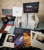 Large Lot of Watch Catalogs incl. Jaeger leCoultre, Chopard, Omega, & More