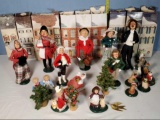 12 Mixed Date Buyer's Choice Christmas Carolers Figurines, Box Houses and More