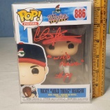 Funko Pop Movies 886 Charlie Sheen Signed Vinyl Figure JSACOA