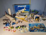 Playmobile, Airplane, Jet, Airport Terminal and Accessory Sets