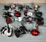 16 Fishing Reels incl. Vintage