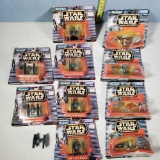 7 Star Wars Micro Machine Die Cast Tie Fighers and 4 Three Piece Mini Sets Unopened