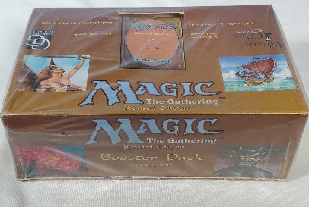 Factory Sealed MTG Magic The Gathering 1994 Revised Edition Box of 36 Booster  Packs WOC6700 | Art, Antiques & Collectibles Collectibles Trading Cards |  Online Auctions | Proxibid
