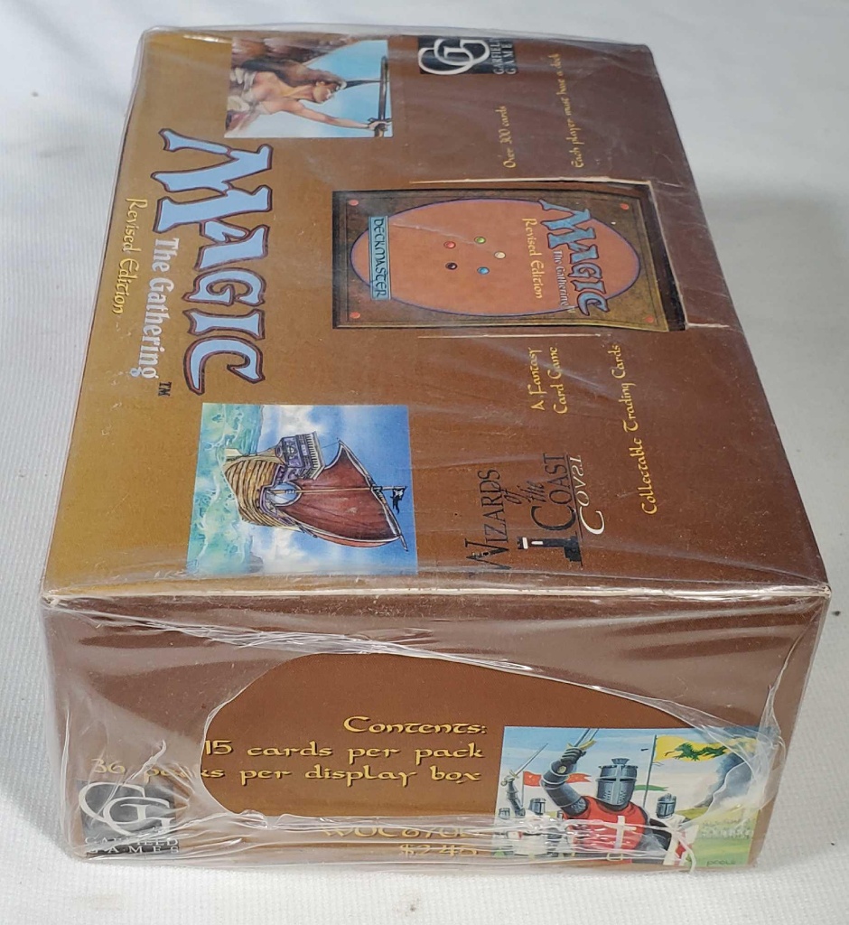 Factory Sealed MTG Magic The Gathering 1994 Revised Edition Box of 36  Booster Packs WOC6700 | Art, Antiques & Collectibles Collectibles Trading  Cards | Online Auctions | Proxibid