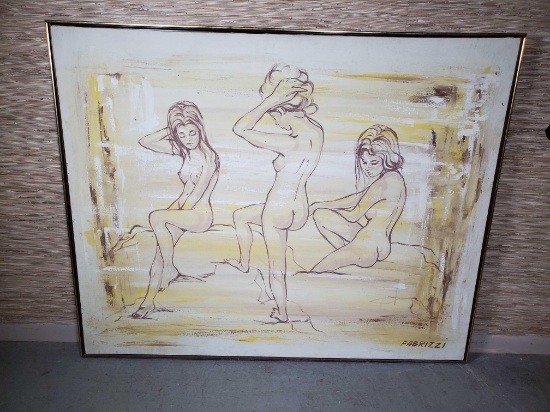 Mid Century Nude Painting