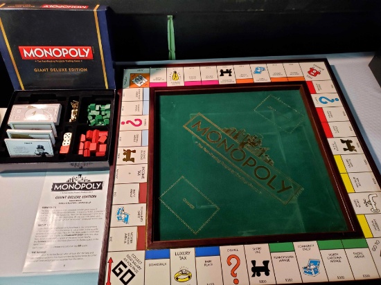 Giant Deluxe Monopoly Board Game
