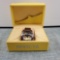 Used Invicta Men's Lupah Gold Skeleton Dial Brown Ceramic Mechanical Watch 1115 With Box