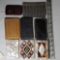 Tray Lot of Antique Victorian Calling Card Cases and Change Purses