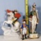 3 Napoleonic Porcelain Figurines