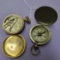 1913 William McKinley Edition Dueber Case Hampden Pocket Watch & US Pocket Compass