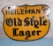 Vintage Heileman's Old Style Lager Porcelain Beer Sign