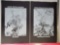 2 Koala Theme Signed Les Levine Limited Edition Photo-Etchings in Silver on 30