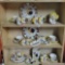 35+ Retro Vintage Roosters and Roses Kitchenware Shakers, Plates, Cups and Saucers and More