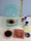 Retro Art Glass Pieces and Glass Eye Wash Cup Collection