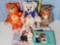 Steiff Festival Limited Edition Bears (Pappey, Mommey and Candey), 2 Minis and 2 Festival Books