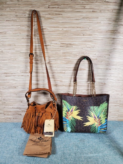 New Patricia Nash Shoulder/Handbag & Pre-Owned Calvin Klein