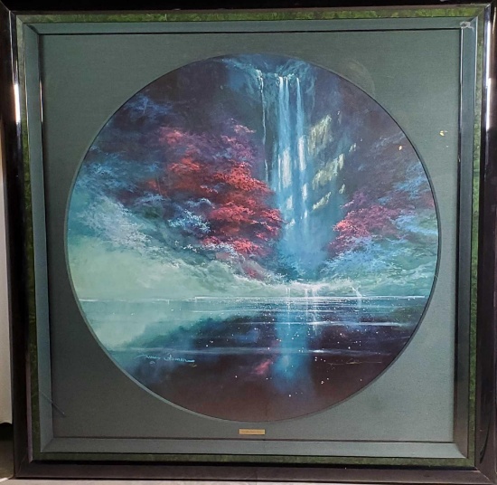 James Coleman REFLECTIONS Cibachrome 1993 34 3/4" diameter Hand Signed and Numbered: #157/250