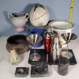 Mixed Collection of Bar and Patio Decorative Collectibles