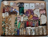 Collection of Mostly New Loose Rhinestones, Gemstones, & More