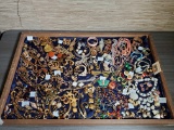 Large Case Lot of Costume Jewelry incl. Signed