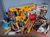 Giant Collection of RC Model Airplane Parts, Tools, Controls and More