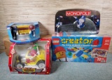 New in Boxes Games incl. Lego