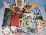 Watercolors, Vintage Propoganda Poster and Misc Souvenir Items from Cuba
