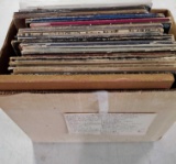 Approx. 50 Vintage Rock Vinyl Record Albums
