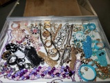 Costume Jewelry Case Lot
