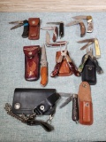 Folding Pocket Knives and Wallet