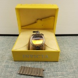 Used Invicta 0674 Men's Wrist Watch Titanium Coalition Force Sniper Chronograph Quartz With Box